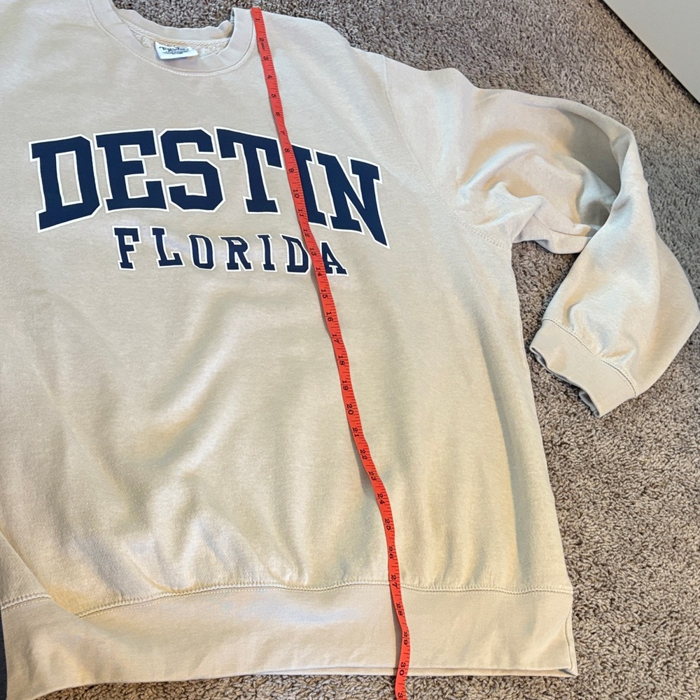 Destin Florida sand Sweatshirt - Picture 4 of 4
